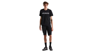 Specialized Herren-T-Shirt mit Wortmarke und kurzen Ärmeln