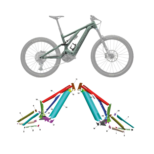 Folia ochronna Slicy Integral bike frame protection Specialized