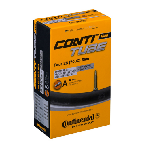 Dętka Continental Tour 28 Slim Presta 42mm 28-609/37-642