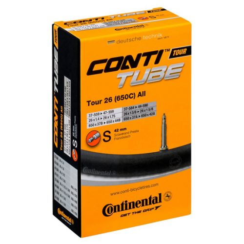 Dętka Continental Tour 26(650C) Presta 42mm 37-559/47-597