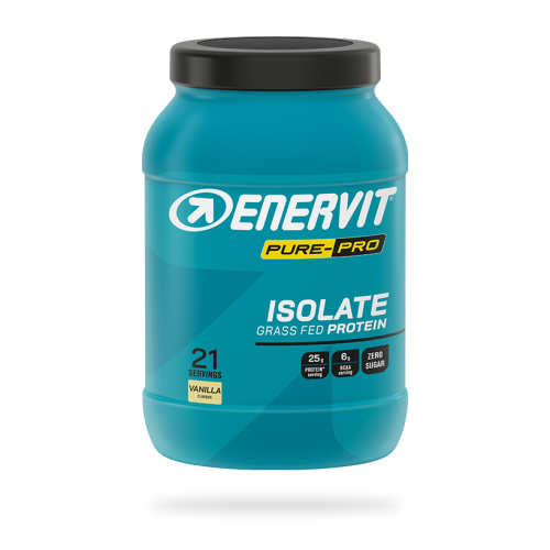 Izolat białka serwatkowego Enervit PURE-PRO Whey Protein Isolate Grass Fed 630g waniliowy