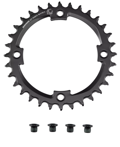 Zębatka koronka Specialized Turbo Levo EAGLE 12rz 104BCD STEEL W/ BOLTS SRAM 32T czarna