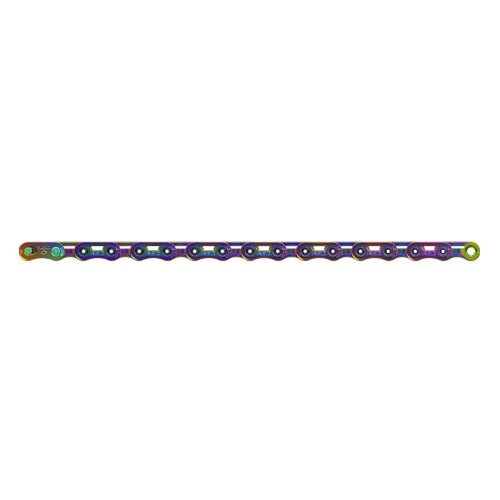 Łańcuch SRAM RED E1 126 ogniw 12rz PowerLock Rainbow