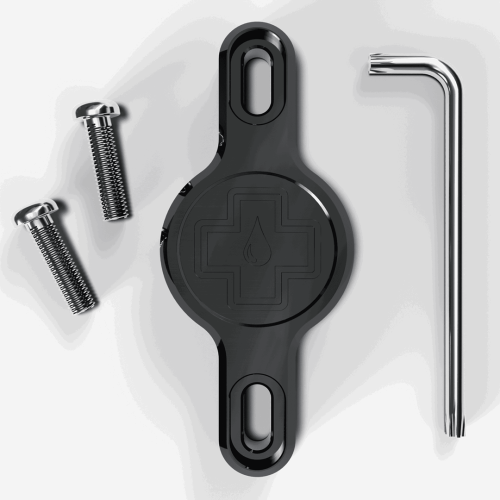 Uchwyt do urządzenia ślędzącego Airtag Muc-Off Secure Tag Holder Black V2