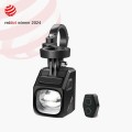 Lampka przednia MAGICSHINE EVO 1700 BLACK 1700 lumenów Czarna Zestaw Lampka Uchwyt Pilot