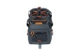 Torba na bagażnik Basil Miles Tarpaulin Trunkbag MIK 7L MIK wodoodporna black orange