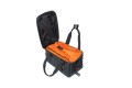 Torba na bagażnik Basil Miles Tarpaulin Trunkbag MIK 7L MIK wodoodporna black orange