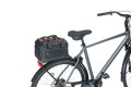 Torba na bagażnik Basil Miles Tarpaulin Trunkbag MIK 7L MIK wodoodporna black orange