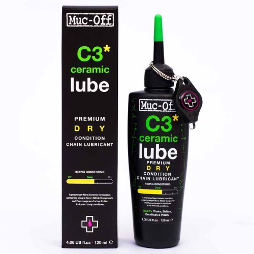 Smar do łańcucha Muc-Off C3 DRY Ceramic Lube 120ml