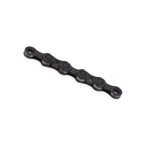 Łańcuch KMC E12 BLACK TECH 130 ogniw czarny