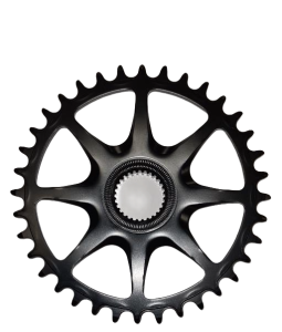 Tarcza mechanizmu Giant DM Talon E+ / Tempt E+ 2021 36T 9/10b stalowa czarna