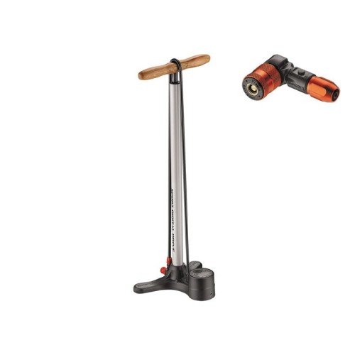 Pompka stacjonarna Lezyne Sport Digital Drive ABS2 220psi cyfrowy manometr srebrna