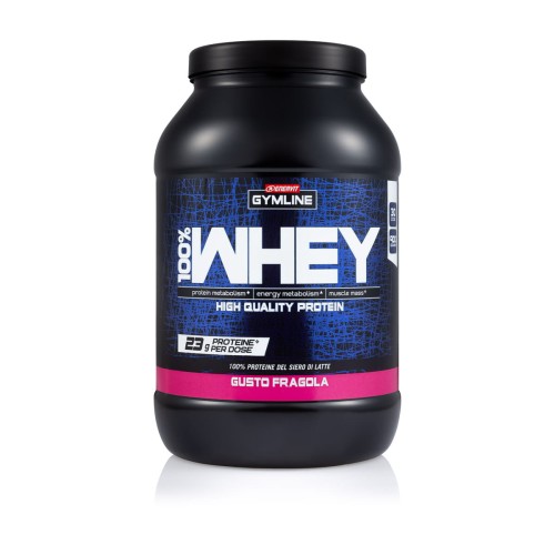 Białko Enervit Gymline 100% Whey truskawkowe 900g