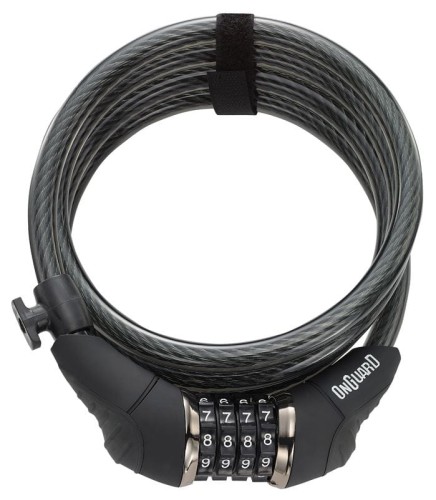 Zapięcie rowerowe Onguard Doberman X-Series 8031 Linka - 12mm 185cm - Szyfr