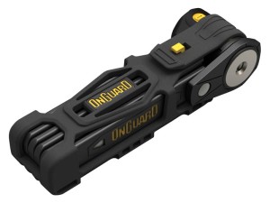 Onguard Link Plate Lock K9 8116 Faltbares Fahrradschloss - 69 cm - 5 x Codeschlüssel