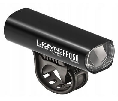 Lampka przednia Lezyne Hecto Drive Stvzo Pro 50 lux/250 lm usb czarna