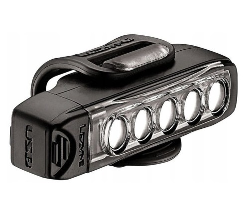 Lampka przednia Lezyne Strip Drive 300 lm usb czarne