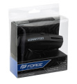 Lampka przednia Force Shark 700lm USB czarna