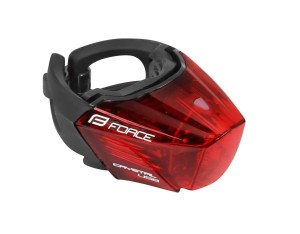 Force Crystal Rücklicht 30lm 3x LED USB