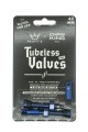 Zestaw wentyli Peatys X Chris King (MK2) Tubeless Valves Navy niebieskie 42mm