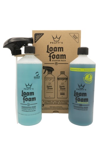 Zestaw do pięlęgnacji roweru Peatys Gift Pack Loam Foam Starter Pack