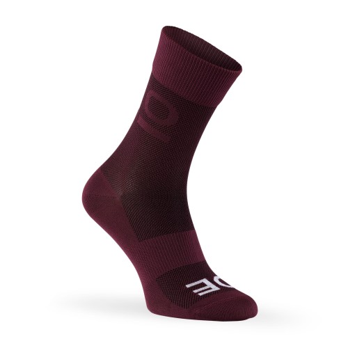 Skarpetki Eroe Lightweight Logo Burgundy