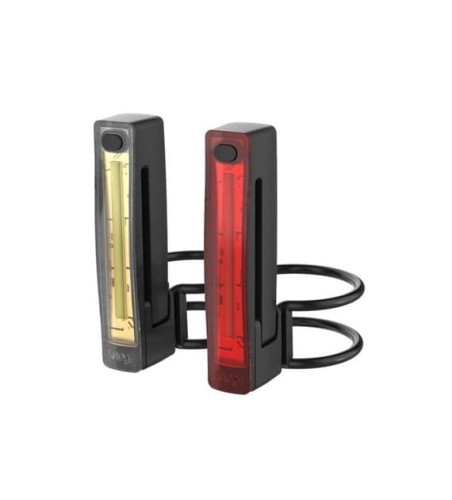 Lampa Knog Plus Twinpack przód + tył czarny