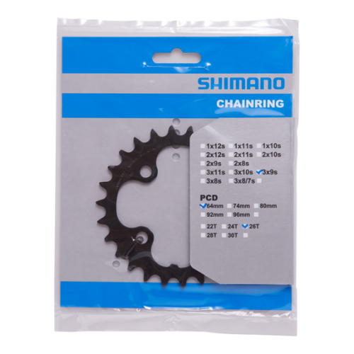Tarcza Mechanizmu Shimano 26T FC-M590 Czarna