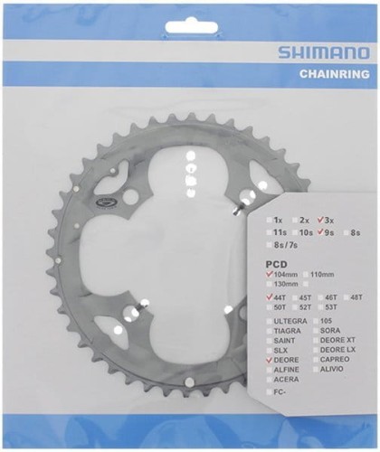 Tarcza zębatka Shimano Deore FC-M590 srebrna 44T