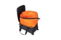 Torba na bagażnik Basil Miles Tarpaulin Trunkbag 7 black orange