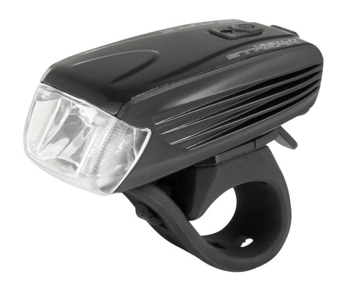 Lampka przednia Force Stream 400LM USB czarna