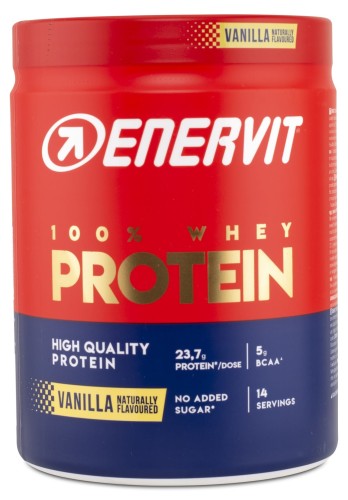 Białko serwatkowe z witaminą B6 Enervit Sport 100% serwatka 420g Vanilla