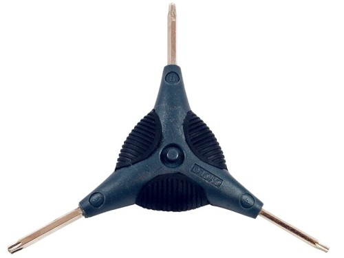Klucz gwiazdkowy Weldtite Cyclo 'Y' Torx Wrench T10 T15 T20