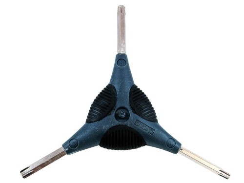 Klucz gwiazdkowy Weldtite Cyclo 'Y' Torx Wrench T25 T30 T40