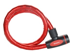 Zapięcie rowerowe Masterlock Quantum 8228 18mm 100cm Kluczyk czerwone