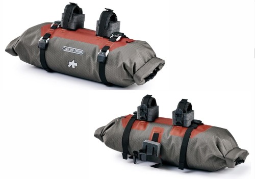 Torba na kierownicę Assos x Ortlieb Handlebar-Pack 9L dark sand roiboos